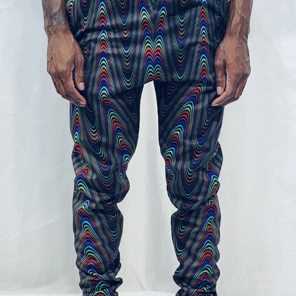 Psychedelic joggers